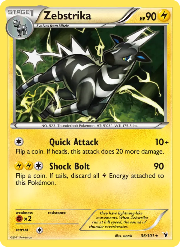 Zebstrika 36 Noble Victories Pokesingles