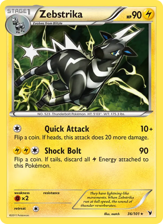 Zebstrika 36 Noble Victories Pokesingles