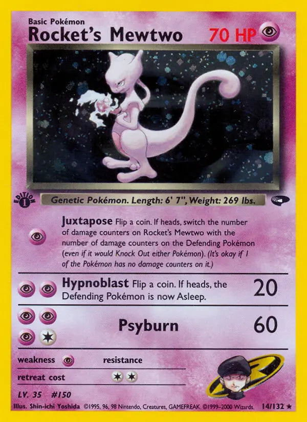 Rocket's Mewtwo 14 Gym Challenge Pokesingles