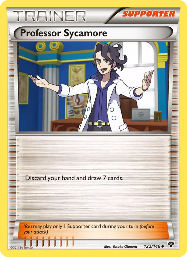 Professor Sycamore 122 XY Pokesingles
