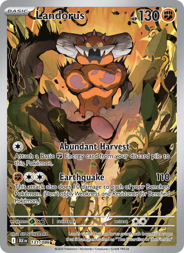 Landorus 131 Black Bolt Pokesingles