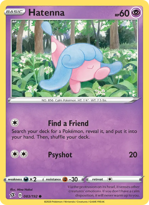 Hatenna 83 Rebel Clash Pokesingles