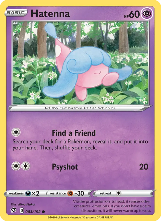 Hatenna 83 Rebel Clash Pokesingles
