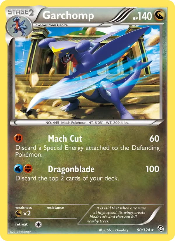 Garchomp 90 Dragons Exalted Pokesingles