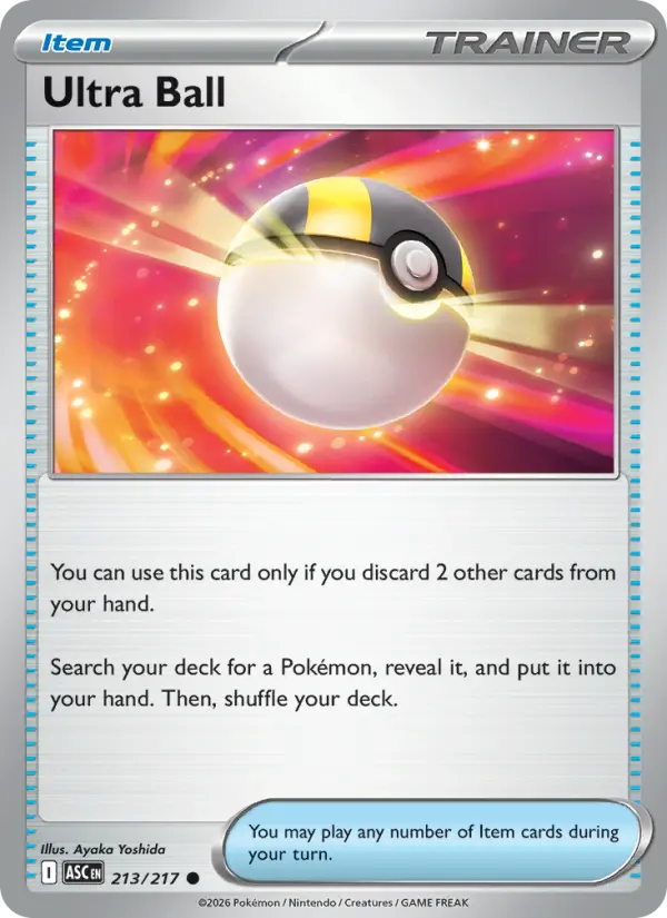 Ultra Ball 213 Ascended Heroes Pokesingles