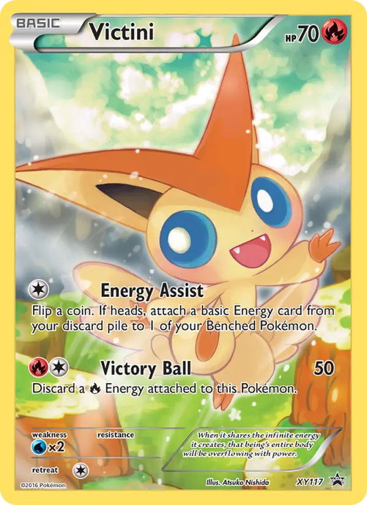 Victini XY117 XY Black Star Promos Pokesingles