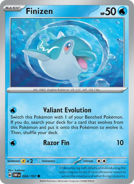 Finizen 60 Obsidian Flames Pokesingles