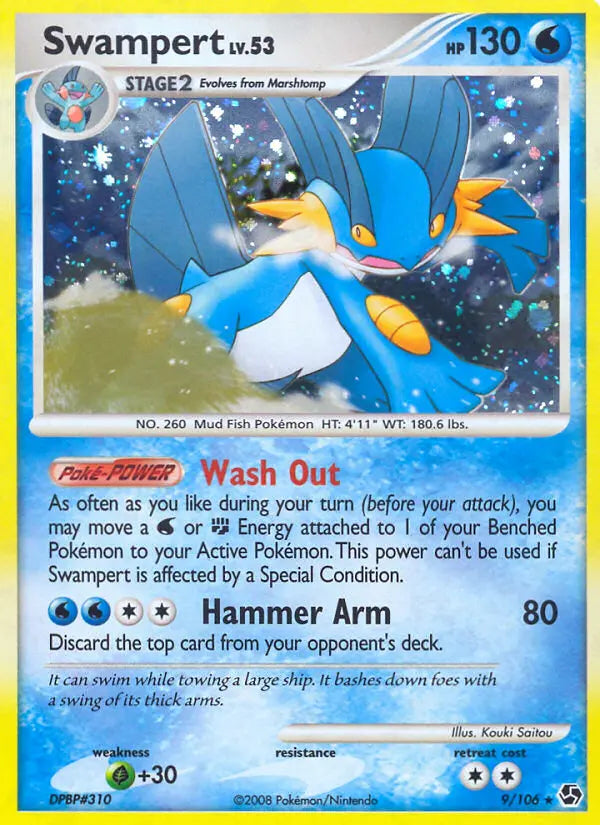 Swampert 9 Great Encounters Pokesingles