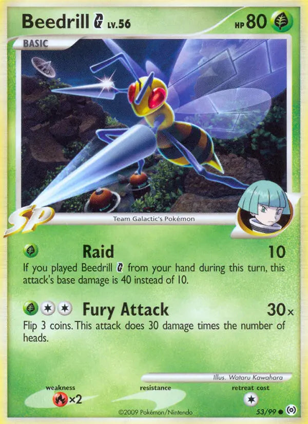 Beedrill 53 Arceus Pokesingles