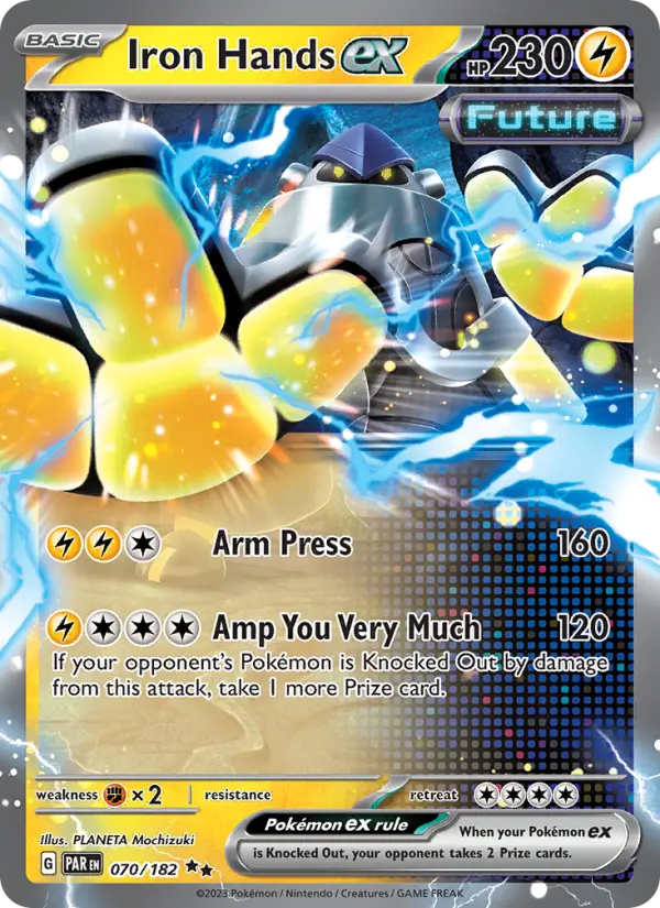 Iron Hands ex 70 Paradox Rift Pokesingles