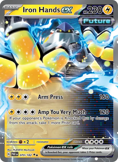 Iron Hands ex 70 Paradox Rift Pokesingles