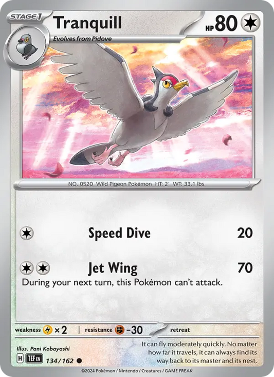 Tranquill 134 Temporal Forces Pokesingles