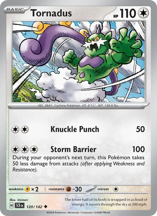 Tornadus 120 Stellar Crown Pokesingles