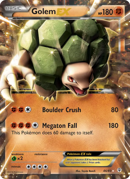 Golem EX 46 Generations Pokesingles