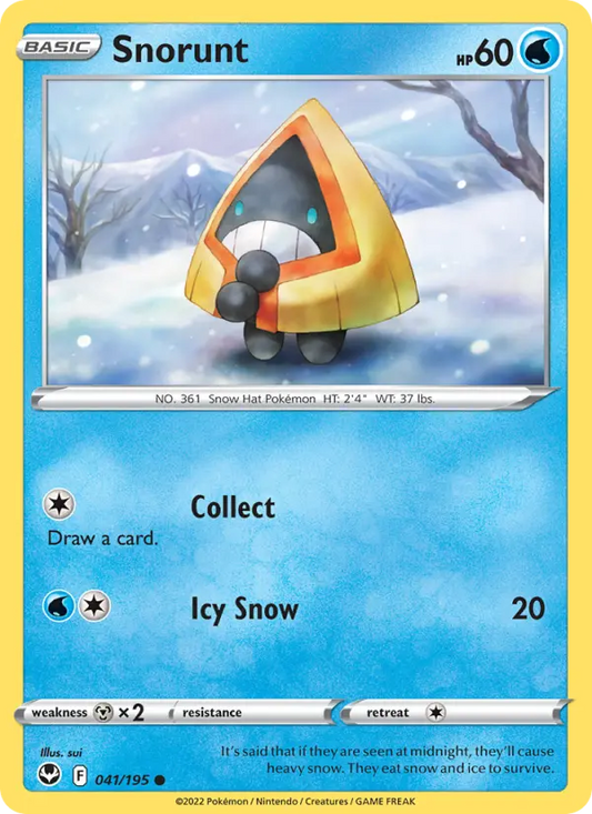 Snorunt 41 Silver Tempest Pokesingles