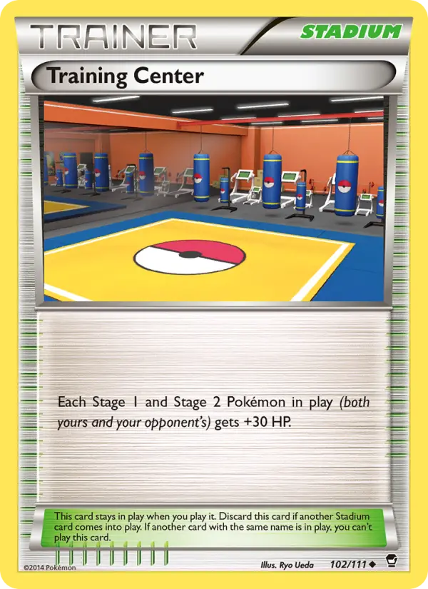 Training Center 102 Furious Fists Pokesingles