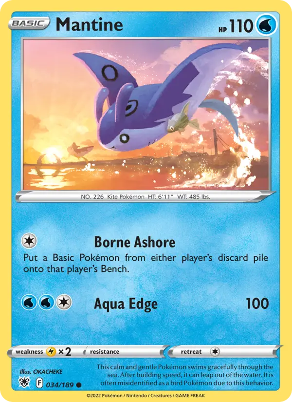 Mantine 34 Astral Radiance Pokesingles