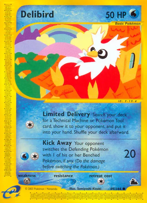 Delibird 49 Skyridge Pokesingles
