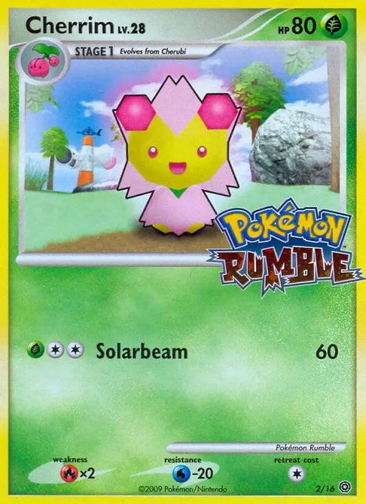 Cherrim 2 Pokémon Rumble Pokesingles