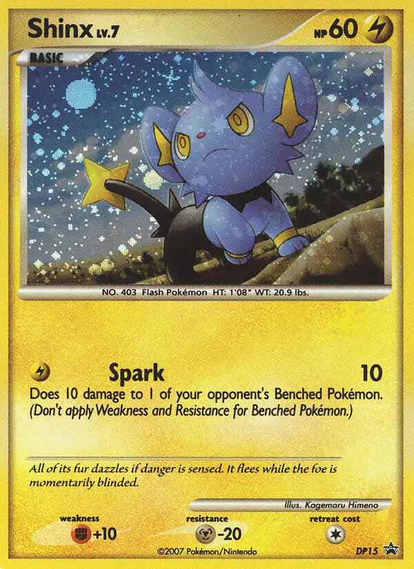 Shinx DP15 DP Black Star Promos Pokesingles