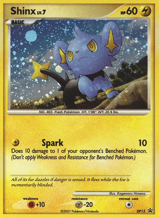 Shinx DP15 DP Black Star Promos Pokesingles