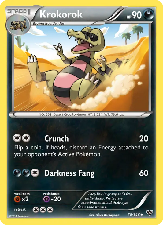 Krokorok 70 XY Pokesingles