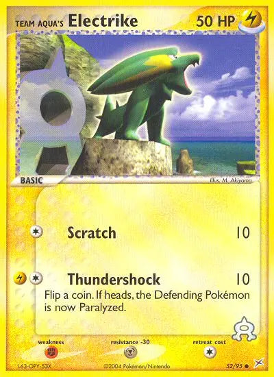 Team Aqua's Electrike 52 Team Magma vs Team Aqua Pokesingles