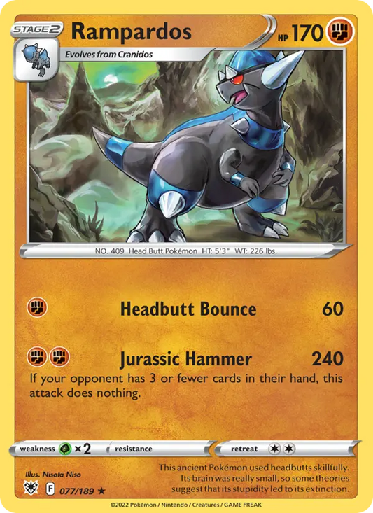 Rampardos 77 Astral Radiance Pokesingles