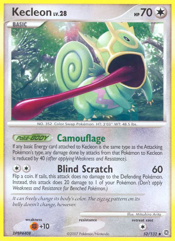 Kecleon 52 Secret Wonders Pokesingles