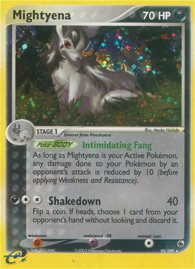 Mightyena 10 Ruby & Sapphire Pokesingles