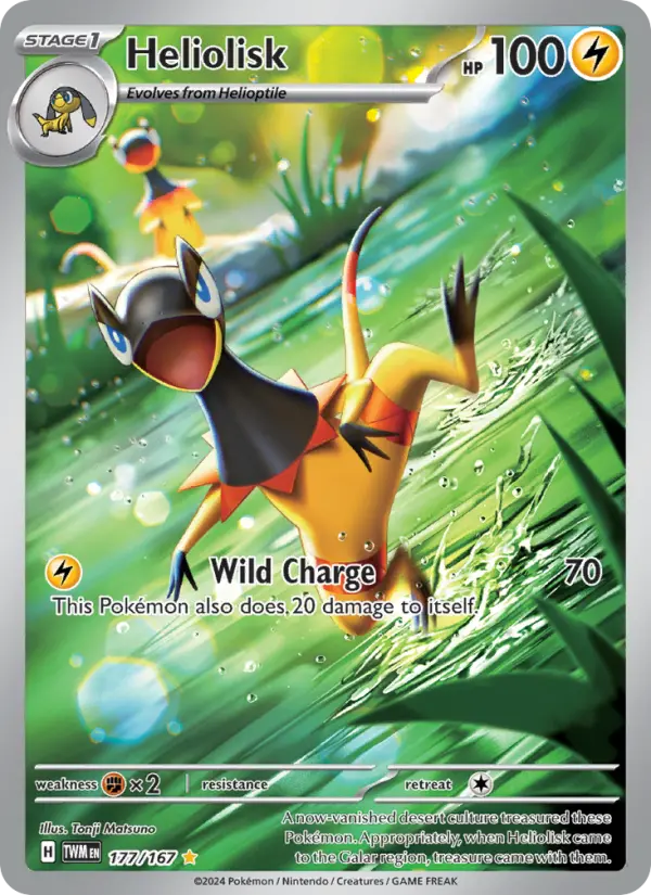 Heliolisk 177 Twilight Masquerade Pokesingles