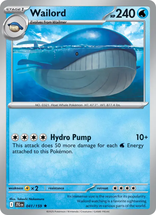 Wailord 41 Journey Together Pokesingles