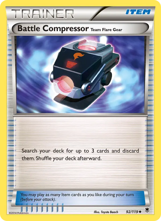 Battle Compressor Team Flare Gear 92 Phantom Forces Pokesingles