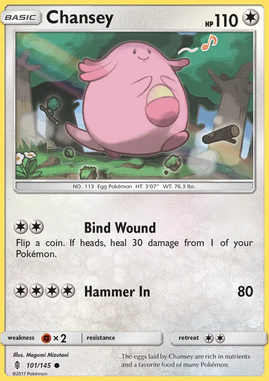 Chansey 101 Guardians Rising Pokesingles
