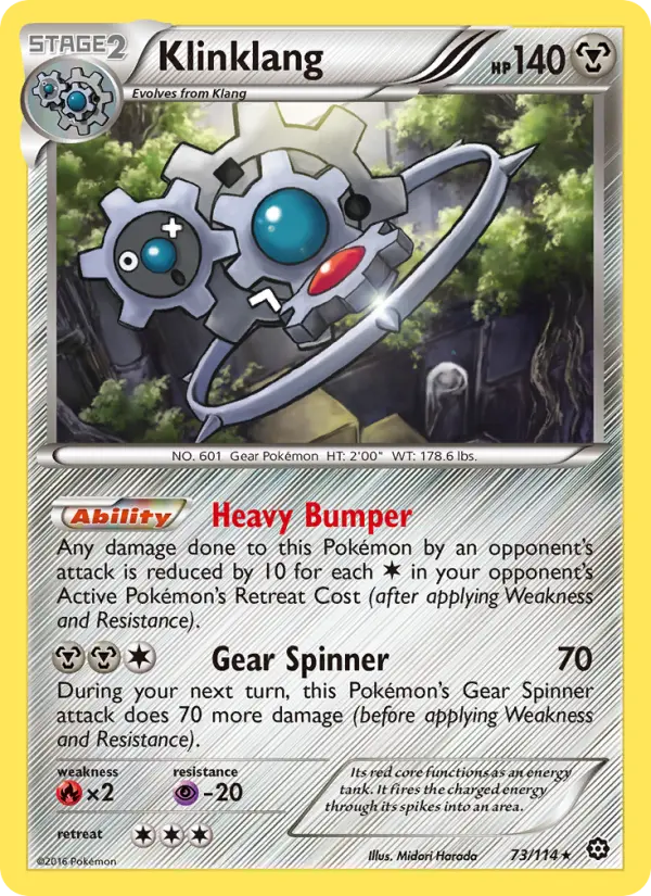 Klinklang 73 Steam Siege Pokesingles