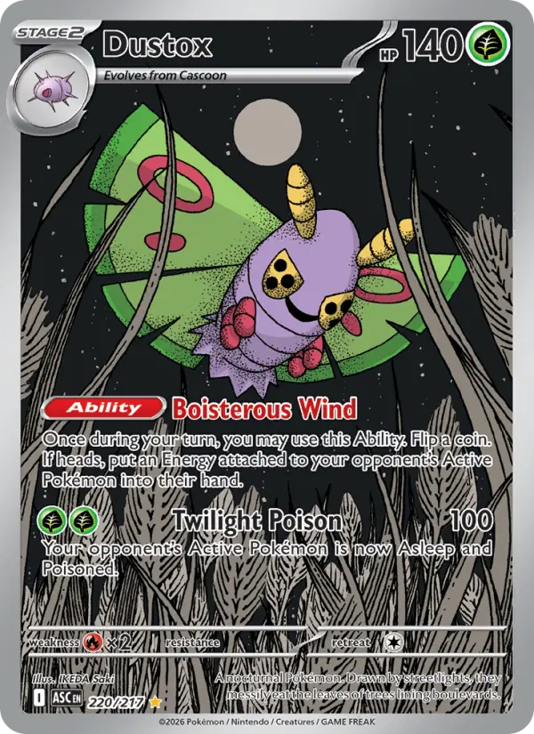 Dustox 220 Ascended Heroes Pokesingles