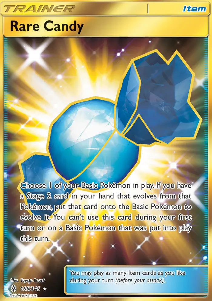 Rare Candy 165 Guardians Rising Pokesingles