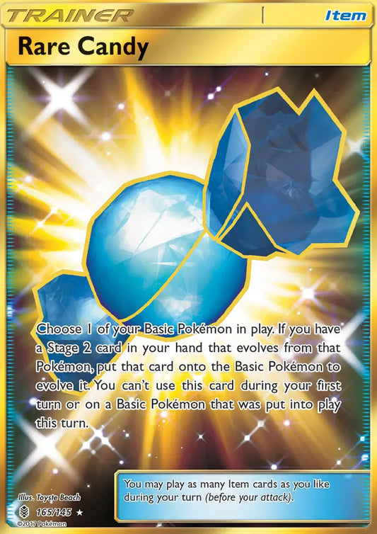 Rare Candy 165 Guardians Rising Pokesingles