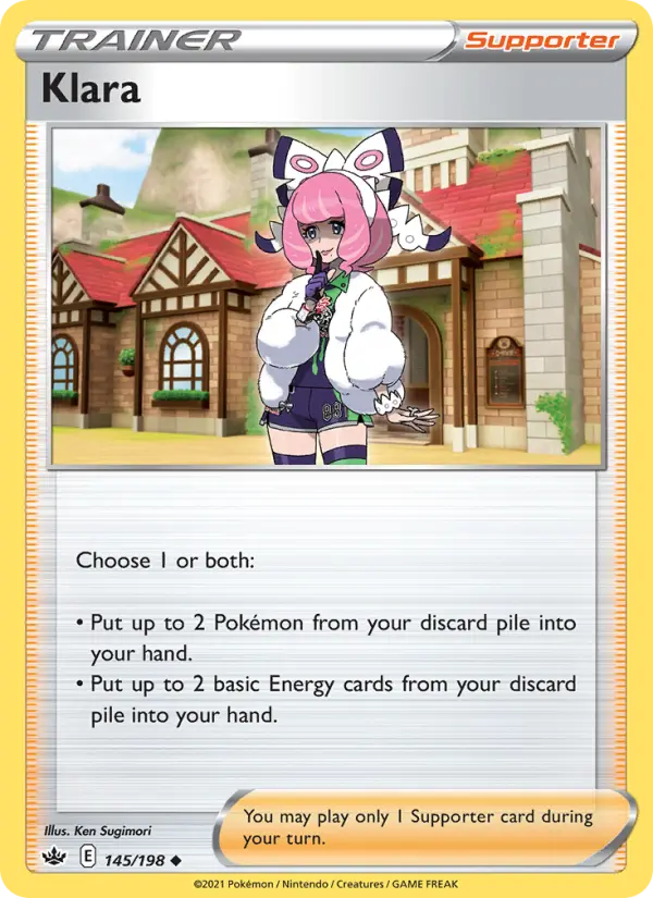 Klara 145 Chilling Reign Pokesingles