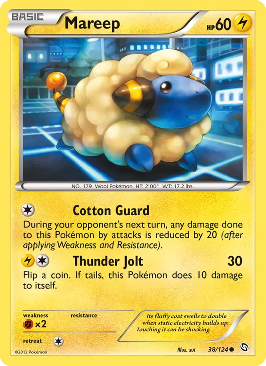 Mareep 38 Dragons Exalted Pokesingles