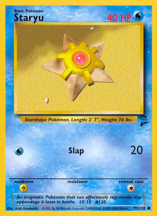 Staryu 95 Base Set 2 Pokesingles
