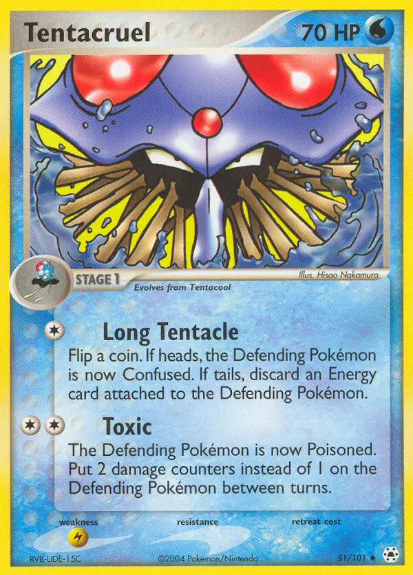 Tentacruel 51 Hidden Legends Pokesingles