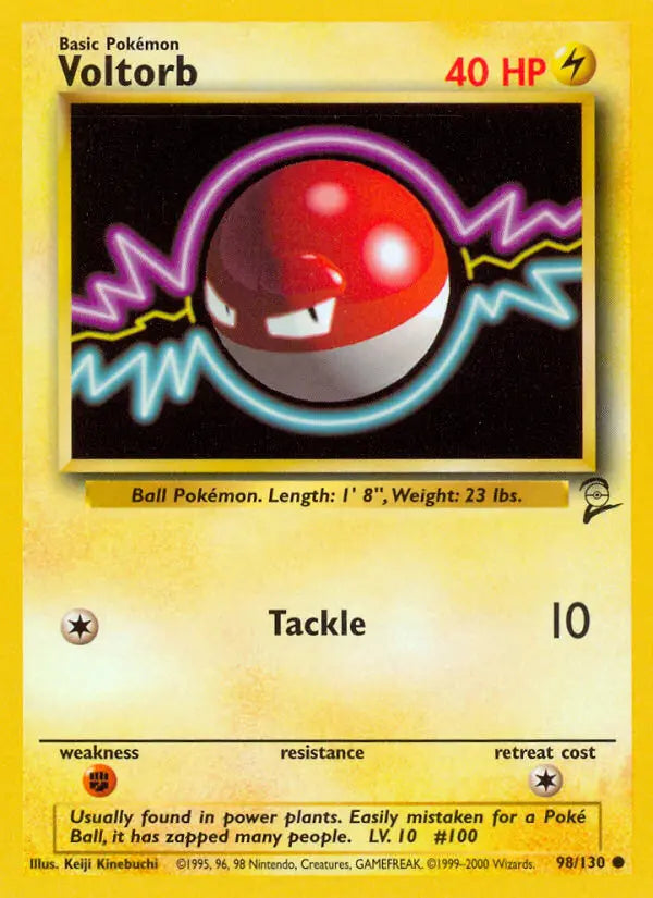 Voltorb 98 Base Set 2 Pokesingles