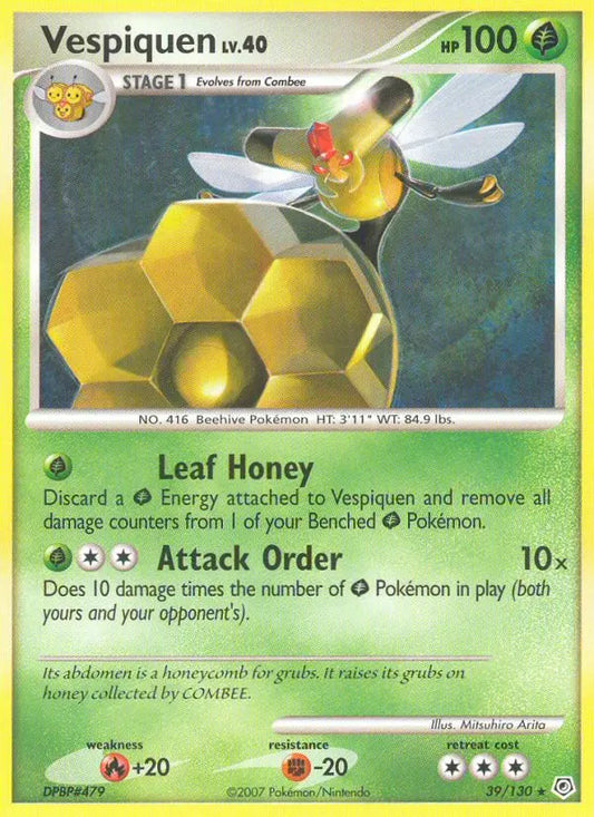 Vespiquen 39 Diamond & Pearl Pokesingles