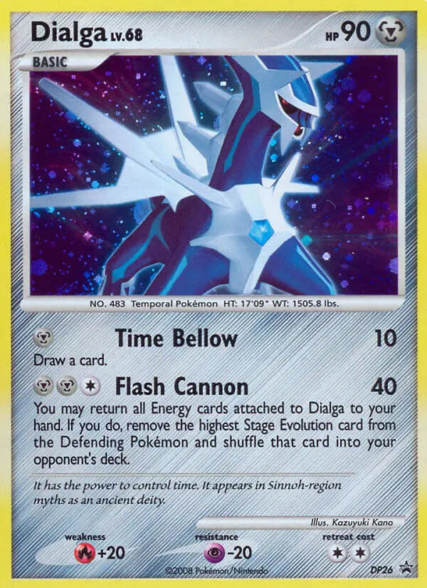 Dialga DP26 DP Black Star Promos Pokesingles