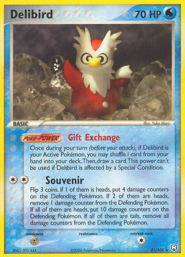 Delibird 21 Team Rocket Returns Pokesingles