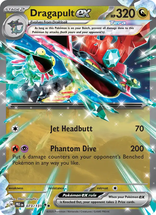 Dragapult ex 73 Prismatic Evolutions Pokesingles