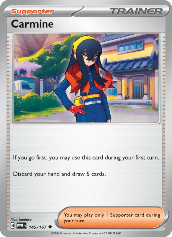 Carmine 145 Twilight Masquerade Pokesingles