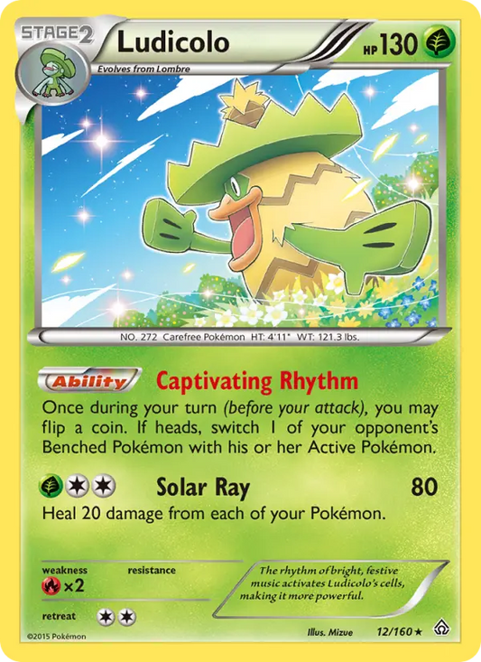 Ludicolo 12 Primal Clash Pokesingles