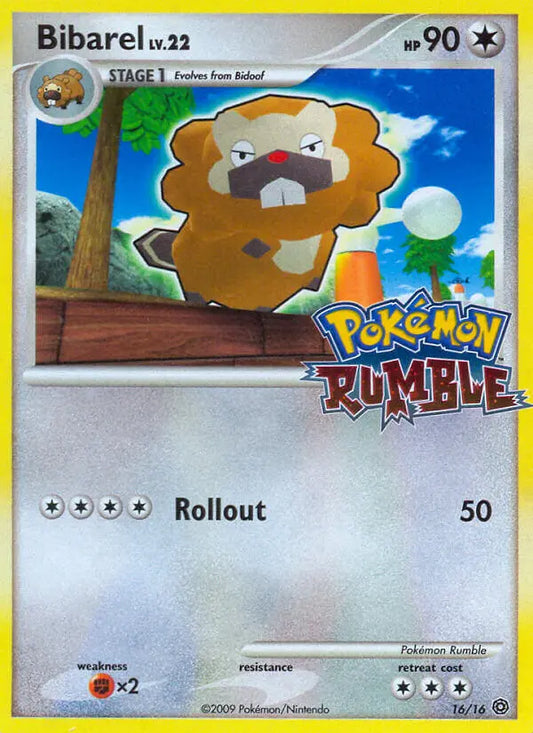 Bibarel 16 Pokémon Rumble Pokesingles